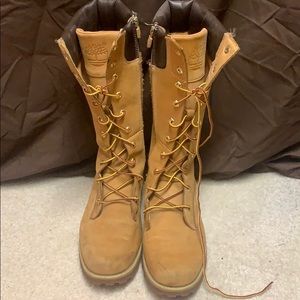 Asphalt Trail Classic Tall Lace Up With Side Zip